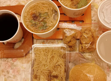 素食早餐飯糰麵線黑豆漿