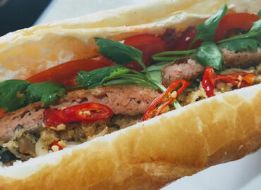 馨早素食法國麵包