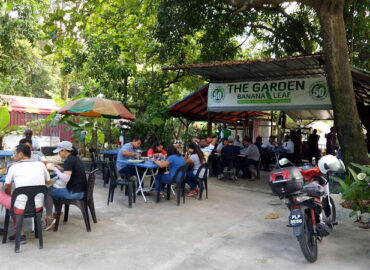 THE GARDEN BANANA LEAF